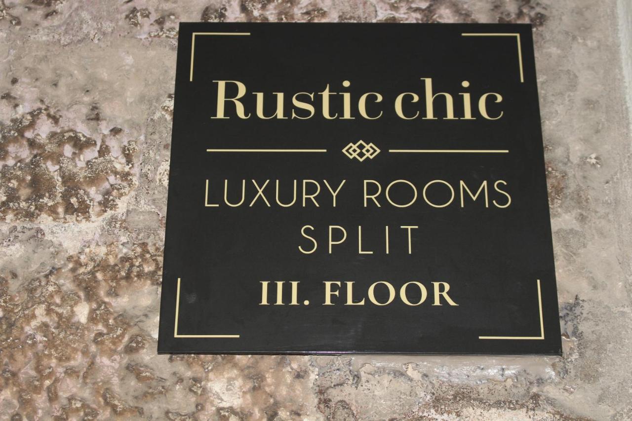 Luxury Rooms Rustic Chic Split Eksteriør bilde
